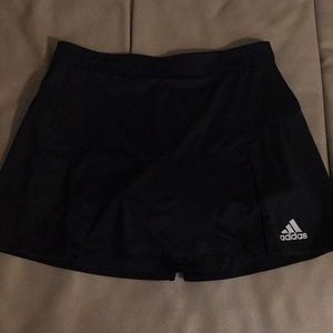 Black Adidas Tennis Skirt